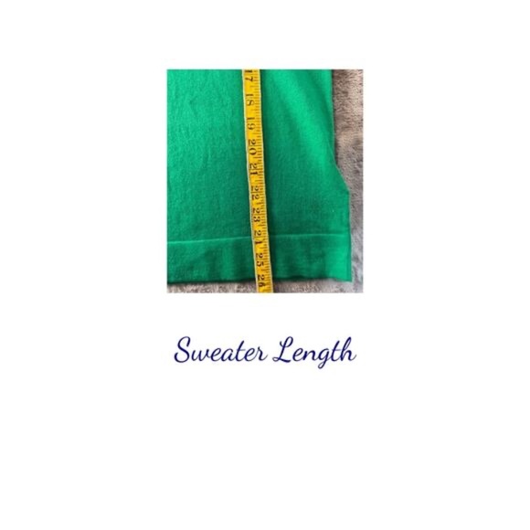 J. Crew Pullover Sweater Crewneck Design Lightweight Soft Green W Large NWT - Picture 6 of 9